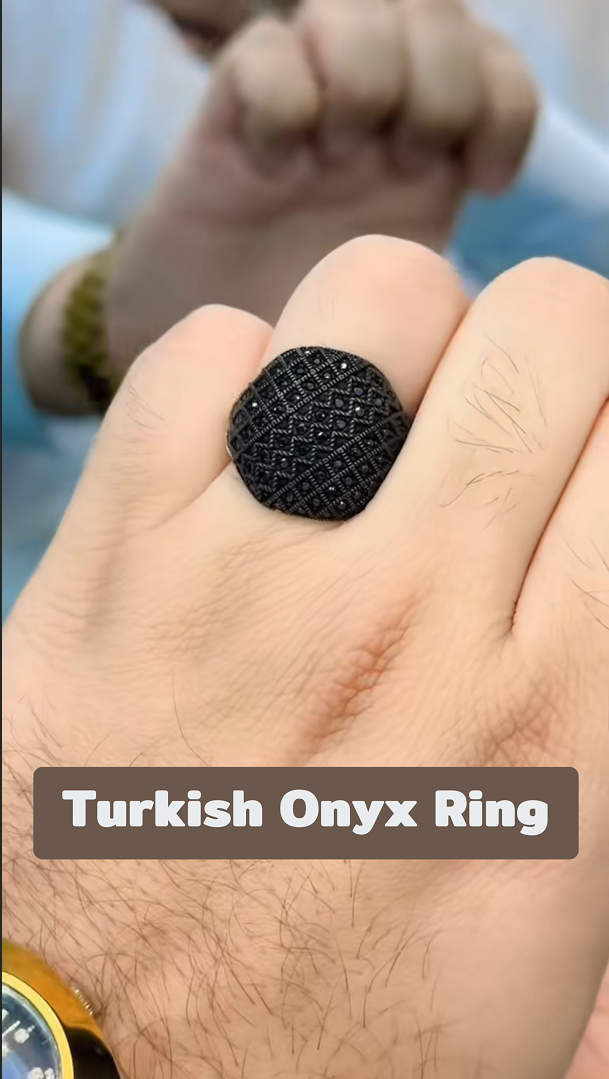 Turkish Onyx ring