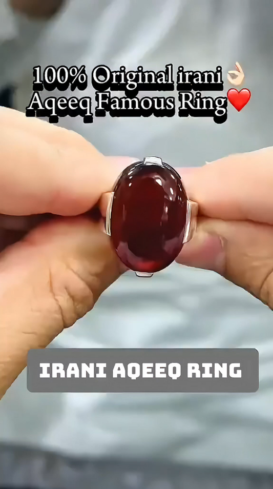 irani Aqeeq Ring